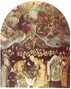 El Greco Begrabnis des Grafen von Orgaz oil